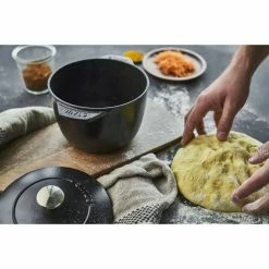 Cheapest ✨ Staub 1.5 Qt. Petite French Oven | Matte Black 🤩 -Le Creuset Shop 1.5qt petite french oven f