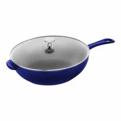 Cheap ⌛ Staub 2.9 Qt Cast Iron Daily Pan | Dark Blue 🎁