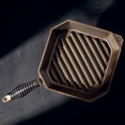 Best reviews of 🎁 FINEX 10" Cast Iron Grill Pan - "Grillet" ❤️ -Le Creuset Shop 10 cast iron grill pan 3