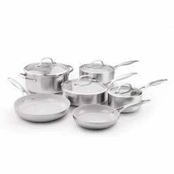 Discount ✨ GreenPan Venice Pro Evershine 10-Piece Cookware Set 👏
