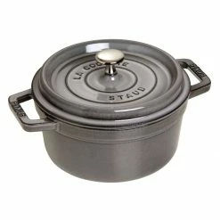 Best reviews of ✔️ Staub 2.75 Qt. Round Cocotte/Dutch Oven | Graphite Grey ✔️