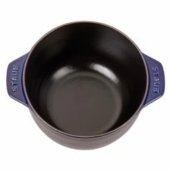 Cheap 🎉 Staub 1.5 Qt. Petite French Oven | Dark Blue 🌟 -Le Creuset Shop 11721691 2