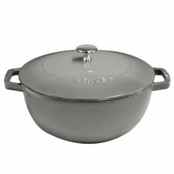 Deals 🛒 Staub 3.75 Qt. Essential French Oven | Graphite Grey ⌛