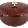 Promo 🧨 Staub 3.75 Qt. Essential French Oven With Rooster Lid | Grenadine ⭐ -Le Creuset Shop 11752487 staub 3.75 qt rooster dutch oven grenadine