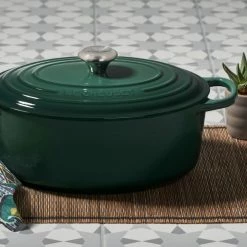 Best Sale 🥰 Le Creuset 6.75 Qt. Oval Signature Dutch Oven With Stainless Steel Knob | Artichaut 👏 -Le Creuset Shop 12119scr 4d6943c1f5e69b7