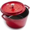 Buy ❤️ Staub 5 Qt Tall Cocotte | Cherry 😉 -Le Creuset Shop 12502406