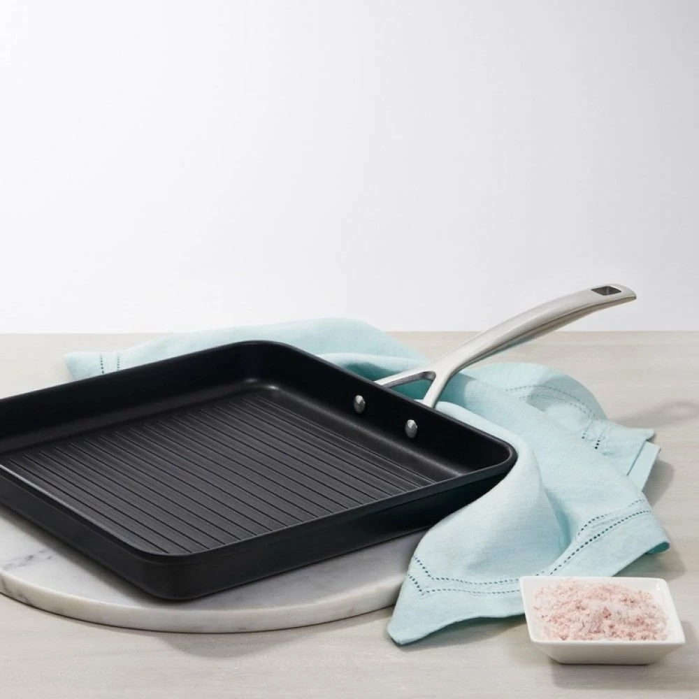 Budget π Le Creuset 11" Square Grill Pan | Toughened Nonstick Pro π― 5 Budget π Le Creuset 11" Square Grill Pan | Toughened Nonstick Pro π― - Image 3