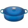 Brand new 🔥 Le Creuset 9.5 Qt. Oval Signature Dutch Oven With Stainless Steel Knob | Marseille Blue 🎁 -Le Creuset Shop 13424scr dd025351ca0c53e