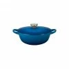 Best deal 🎁 Le Creuset 1.5 Qt. Enameled Cast Iron Chef's Oven With Stainless Steel Knob | Marseille Blue ❤️ -Le Creuset Shop 1859s