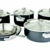 Top 10 ⭐ Viking 5-Ply Hard Stainless Steel Cookware Set - 10 Piece 🛒 -Le Creuset Shop 40021 9990 viking 5 ply hard stainless 10 piece cookware set 2