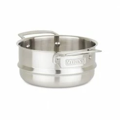 Brand new 🎁 Viking Multi Ply Stainless 11-Piece Cookware Set | Red 🛒 -Le Creuset Shop 40041 9991 strainer insert 500px