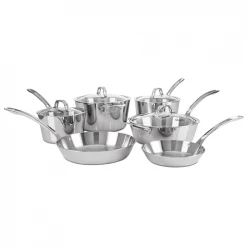 Promo 🛒 Viking Contemporary 3 Ply Mirror 10 Piece Cookware Set 🤩