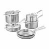 Top 10 👍 Demeyere Industry 5-Ply 10 PC Stainless Steel Cookware Set 😀 -Le Creuset Shop 48001 demeyere industry 10 piece stainless steel cookware set