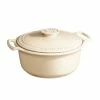 Outlet 😀 Emile Henry 6-Quart Sublime Stewpot | Creme ✨