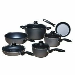 Brand new 🤩 Swiss Diamond | HD Nonstick 10-Piece Cookware Set 🔥