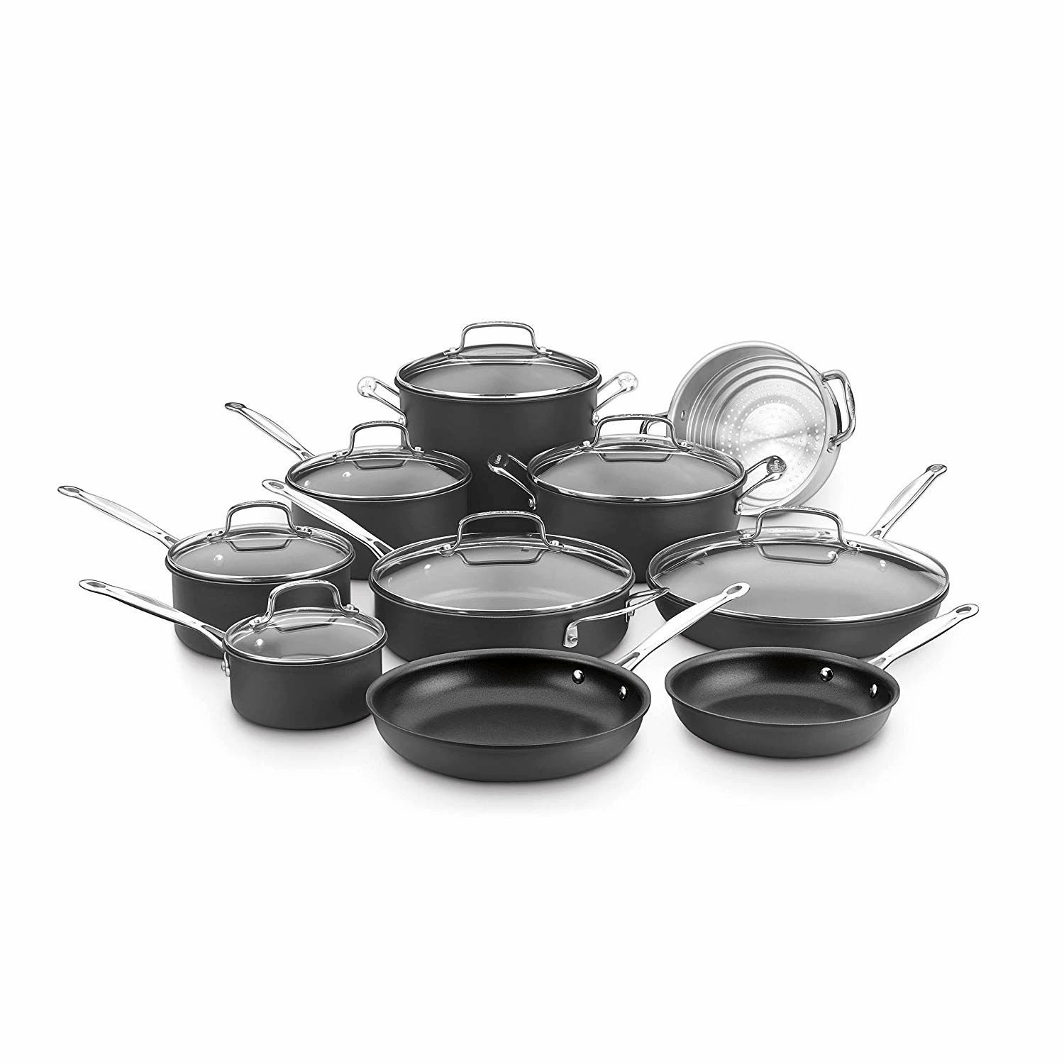 Best deal β Cuisinart Chef's Classic Hard Anodized Nonstick Cookware Set | 17-Piece π 3 Best deal β Cuisinart Chef's Classic Hard Anodized Nonstick Cookware Set | 17-Piece π
