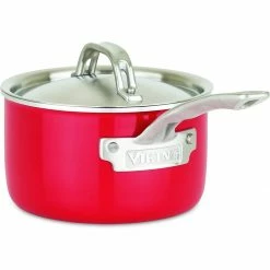 Brand new 🎁 Viking Multi Ply Stainless 11-Piece Cookware Set | Red 🛒 -Le Creuset Shop 714zqwtlabl. ac sl1500