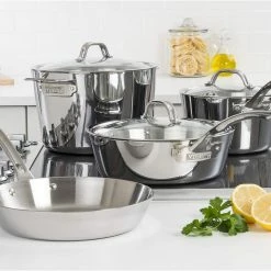 Buy 💯 Viking Contemporary 3 Ply Mirror 7-Piece Cookware Set ❤️ -Le Creuset Shop 71czl0nq8nl. ac sl1500