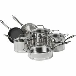 Best Pirce ❤️ Cuisinart Professional Series Stainless 11-Piece Cookware Set 🎉