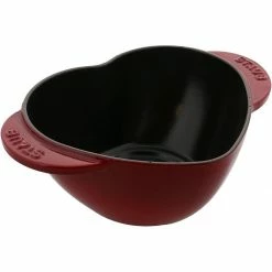 Buy 💯 Staub 1.75 Qt. Heart Cocotte/Dutch Oven | Cherry Red ⌛ -Le Creuset Shop 71uyvogy1kl. ac sl1500