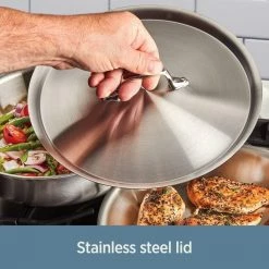 New 🌟 All-Clad Stainless Steel Cookware Set & Casserole Pan | 10-Piece ⭐ -Le Creuset Shop 81xivacdipl. ac sl1500 2 1 1