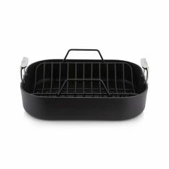 Best Sale 🌟 All-Clad HA1 Hard Anodized Nonstick Roaster & Rack | 13.6" X 16" 🌟