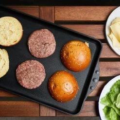 Coupon 🛒 Swiss Diamond | XD Double Burner Griddle - 17" X 11" ✔️ -Le Creuset Shop burn2