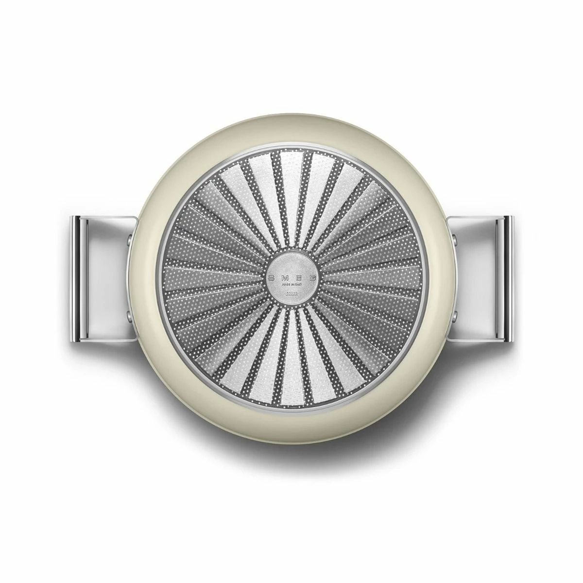 Cheapest π SMEG 4 Qt. Nonstick Deep Pan With Lid | Cream π 8 Cheapest π SMEG 4 Qt. Nonstick Deep Pan With Lid | Cream π - Image 4