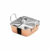 Budget 👏 Winco Square Copper Plated Mini Roasting Pan | 5.1875" ⌛ -Le Creuset Shop ddsb 202c