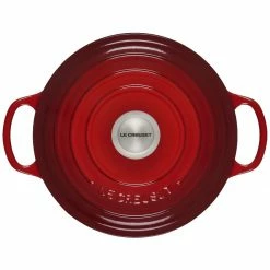 Budget 🌟 Le Creuset 5.25 Qt. Signature Deep Oven | Cerise 🔥 -Le Creuset Shop do cerise 4