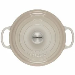 Cheapest 🎉 Le Creuset 5.25 Qt. Signature Deep Oven | Meringue 🌟 -Le Creuset Shop do meringue 2