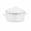 Top 10 😀 Golden Rabbit Enamelware 4 Qt. Dutch Oven | White ⌛ -Le Creuset Shop dutchovenwhitemain