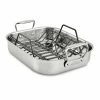 Top 10 💯 All-Clad Stainless Steel Roaster With Rack | Small - 14" X 11" ❤️ -Le Creuset Shop e752s264 all clad stainless steel small roaster rack