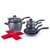 New 😉 Swiss Diamond | HD 10-Piece Ultimate Kitchen Set + Pan Protectors ⌛ -Le Creuset Shop ekb 6010pp