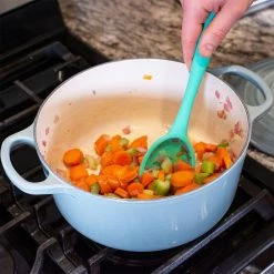 Brand new 💯 Le Creuset 4.5 Qt. Round Signature Dutch Oven With Stainless Steel Knob | Sea Salt 🔥 -Le Creuset Shop gift guide images smaller 0061 gift guides 2022 2595