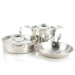 Wholesale 🔥 Heritage Steel Cookware Stainless Steel Cookware Set | 5-Piece ✔️