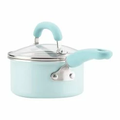 Top 10 ⌛ Rachael Ray 13-Piece Enameled Cookware Set | Light Blue Shimmer 🧨 -Le Creuset Shop lightbluecook7