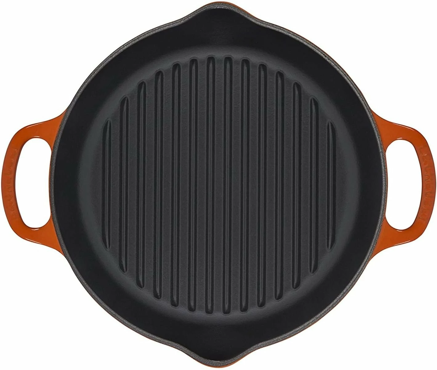Hot Sale ๐ Le Creuset 9.75" Deep Round Signature Grill Pan | Flame Orange ๐ 4 Hot Sale ๐ Le Creuset 9.75" Deep Round Signature Grill Pan | Flame Orange ๐ - Image 2
