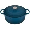 Hot Sale π Le Creuset 7.25 Qt. Round Signature Dutch Oven With Stainless Steel Knob | Deep Teal π 2 Hot Sale π Le Creuset 7.25 Qt. Round Signature Dutch Oven With Stainless Steel Knob | Deep Teal π -Le Creuset Shop ls2501 287dss