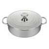 Promo 🔔 Le Creuset 4.5 Qt. Tri-Ply Stainless Steel Rondeau With Lid 🎁 -Le Creuset Shop rondeau1