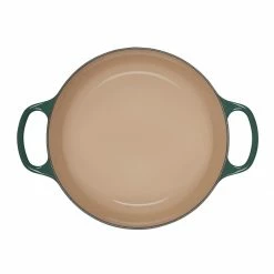 Cheap ❤️ Le Creuset 4.5 Qt. Round Signature Dutch Oven With Stainless Steel Knob | Artichaut 😀 -Le Creuset Shop rs10243 artichaut inside