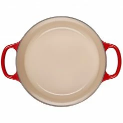 Coupon 🔔 Le Creuset 3.5 Qt. Round Signature Dutch Oven With Stainless Steel Knob | Cerise/Cherry Red 🌟 -Le Creuset Shop rs11198 ls2501 2267ss inside