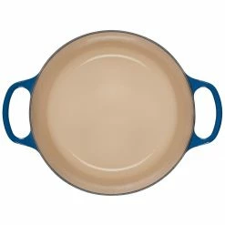 Deals 🥰 Le Creuset 4.5 Qt. Round Signature Dutch Oven With Stainless Steel Knob | Marseille Blue 🎁 -Le Creuset Shop rs11206 ls2501 2459ss inside