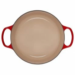 Brand new 🤩 Le Creuset 4.5 Qt. Round Signature Dutch Oven With Stainless Steel Knob | Cerise/Cherry Red ✔️ -Le Creuset Shop rs11210 ls2501 2467ss inside