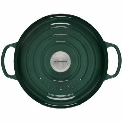 Best Sale 👍 Le Creuset 2.25 Qt. Signature Enameled Cast Iron Braiser With Stainless Steel Knob | Artichaut 😍 -Le Creuset Shop rs11318 ls2532 26795ss 3
