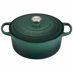 Cheap ❤️ Le Creuset 4.5 Qt. Round Signature Dutch Oven With Stainless Steel Knob | Artichaut 😀