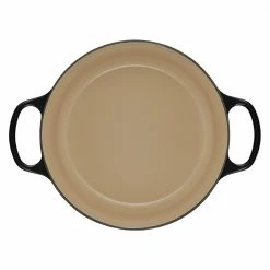 Discount 👍 Le Creuset 5.5 Qt. Round Signature Dutch Oven With Stainless Steel Knob | Licorice ✔️ -Le Creuset Shop rs11819 ls2501 2620ss 4 lpr