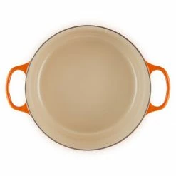 Best Pirce ⭐ Le Creuset 7.25 Qt. Round Signature Dutch Oven With Stainless Steel Knob | Flame Orange ⌛ -Le Creuset Shop rs11937 lc 20200311 fr ps os 21177300902430 005a