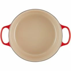 Deals ⭐ Le Creuset 9 Qt. Round Signature Dutch Oven With Stainless Steel Knob | Cerise/Cherry Red ✨ -Le Creuset Shop rs11941 lc 20200311 fr ps os 21177300602430 005s 1