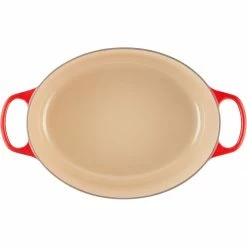 Wholesale ⭐ Le Creuset 9.5 Qt. Oval Signature Dutch Oven With Stainless Steel Knob | Cerise/Cherry Red 🛒 -Le Creuset Shop rs11963 lc 20191107 fr ps 00005 s
